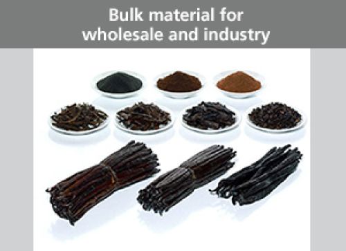 Bulk material for wholesale and industry